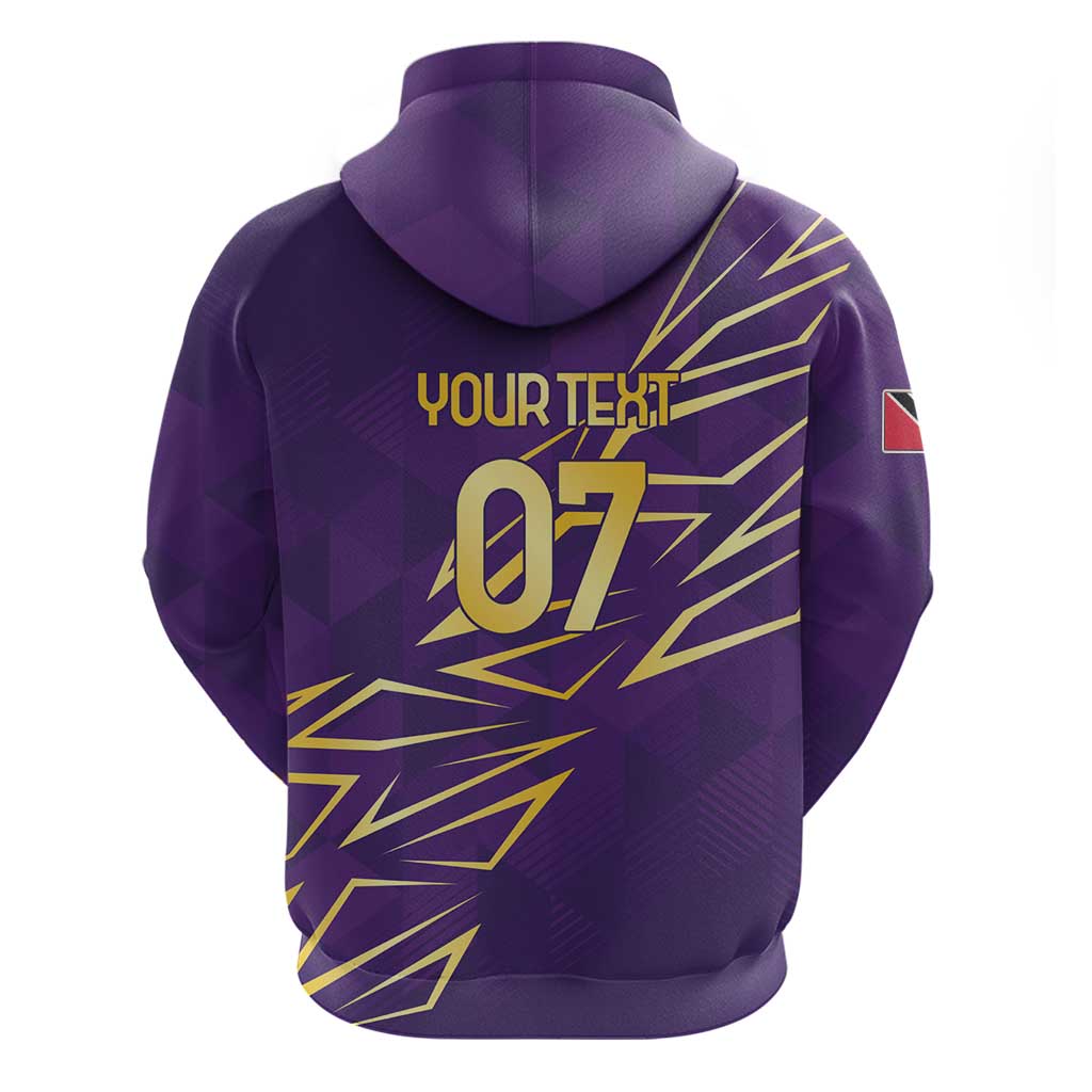 Trinbago Cricket Custom Hoodie TKR Quadruple Champion LT7
