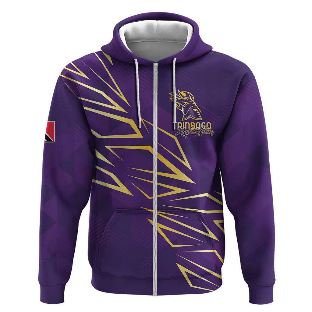 Trinbago Cricket Custom Hoodie TKR Quadruple Champion LT7