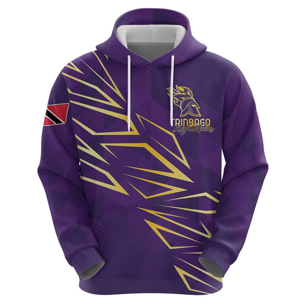 Trinbago Cricket Custom Hoodie TKR Quadruple Champion LT7