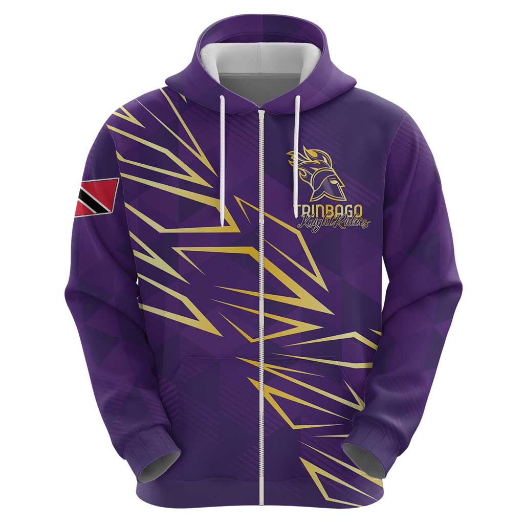 Trinbago Cricket Custom Hoodie TKR Quadruple Champion LT7