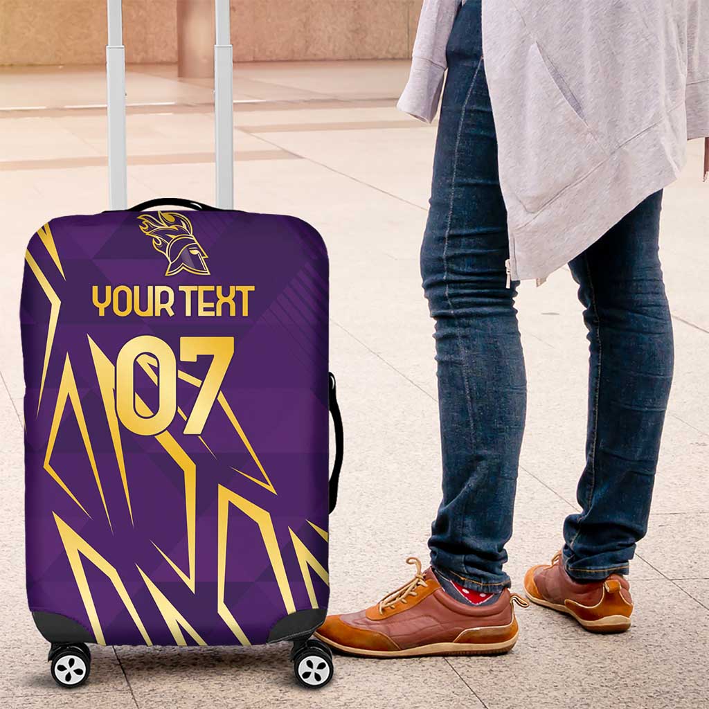 Trinbago Cricket Custom Luggage Cover TKR Quadruple Champion LT7