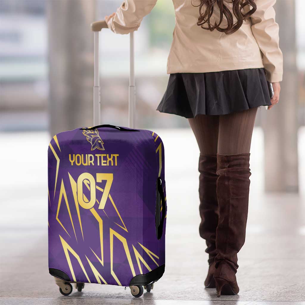 Trinbago Cricket Custom Luggage Cover TKR Quadruple Champion LT7