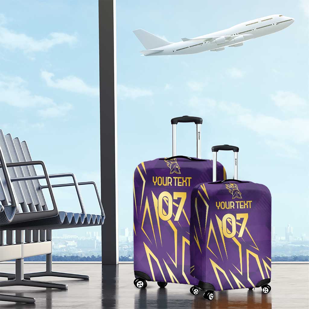 Trinbago Cricket Custom Luggage Cover TKR Quadruple Champion LT7