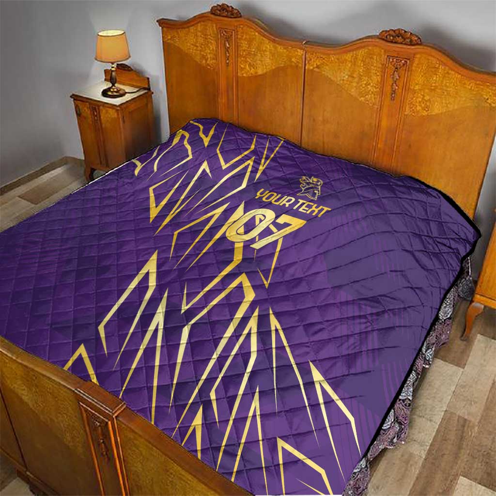 Afro-Trinbago Cricket Custom Quilt TKR Quadruple Champion LT7