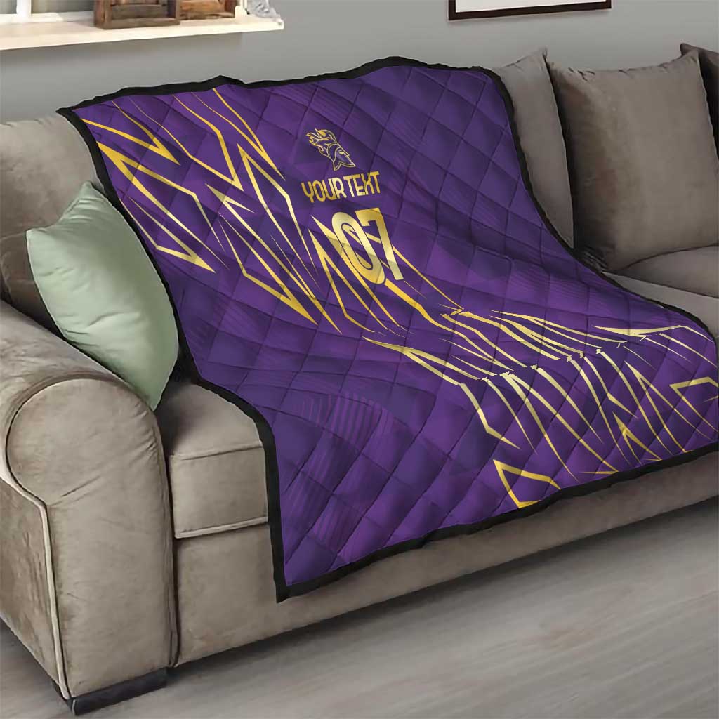 Afro-Trinbago Cricket Custom Quilt TKR Quadruple Champion LT7