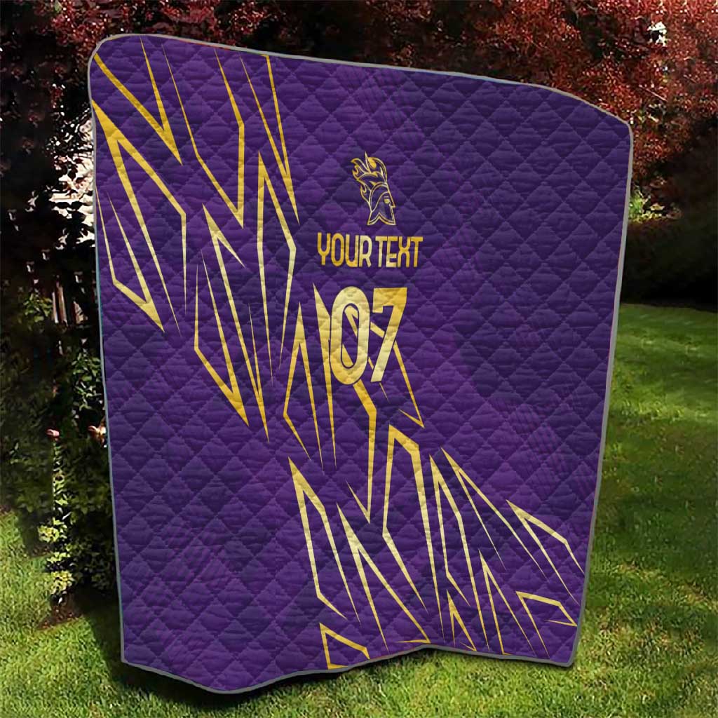 Afro-Trinbago Cricket Custom Quilt TKR Quadruple Champion LT7