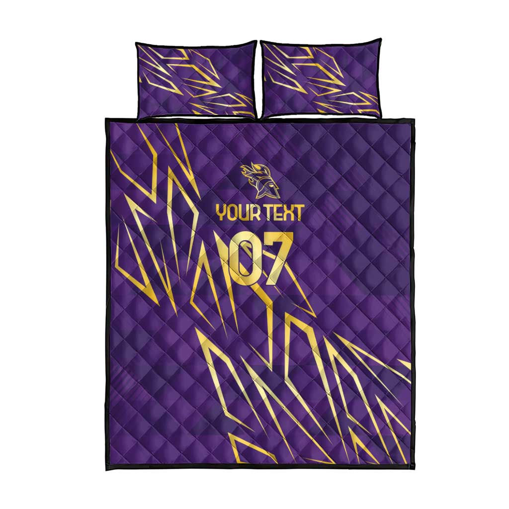Afro-Trinbago Cricket Custom Quilt Bed Set TKR Quadruple Champion LT7