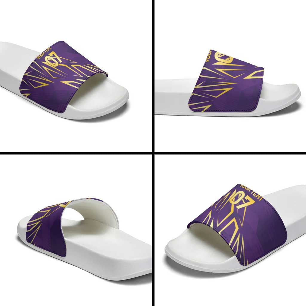 Trinbago Cricket Custom Slide Sandals TKR Quadruple Champion LT7