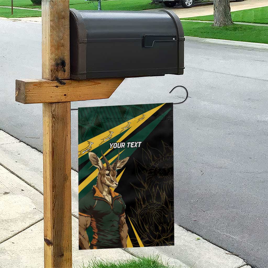 South Africa Bokke Personalised Garden Flag Mascot Dynamic LT7