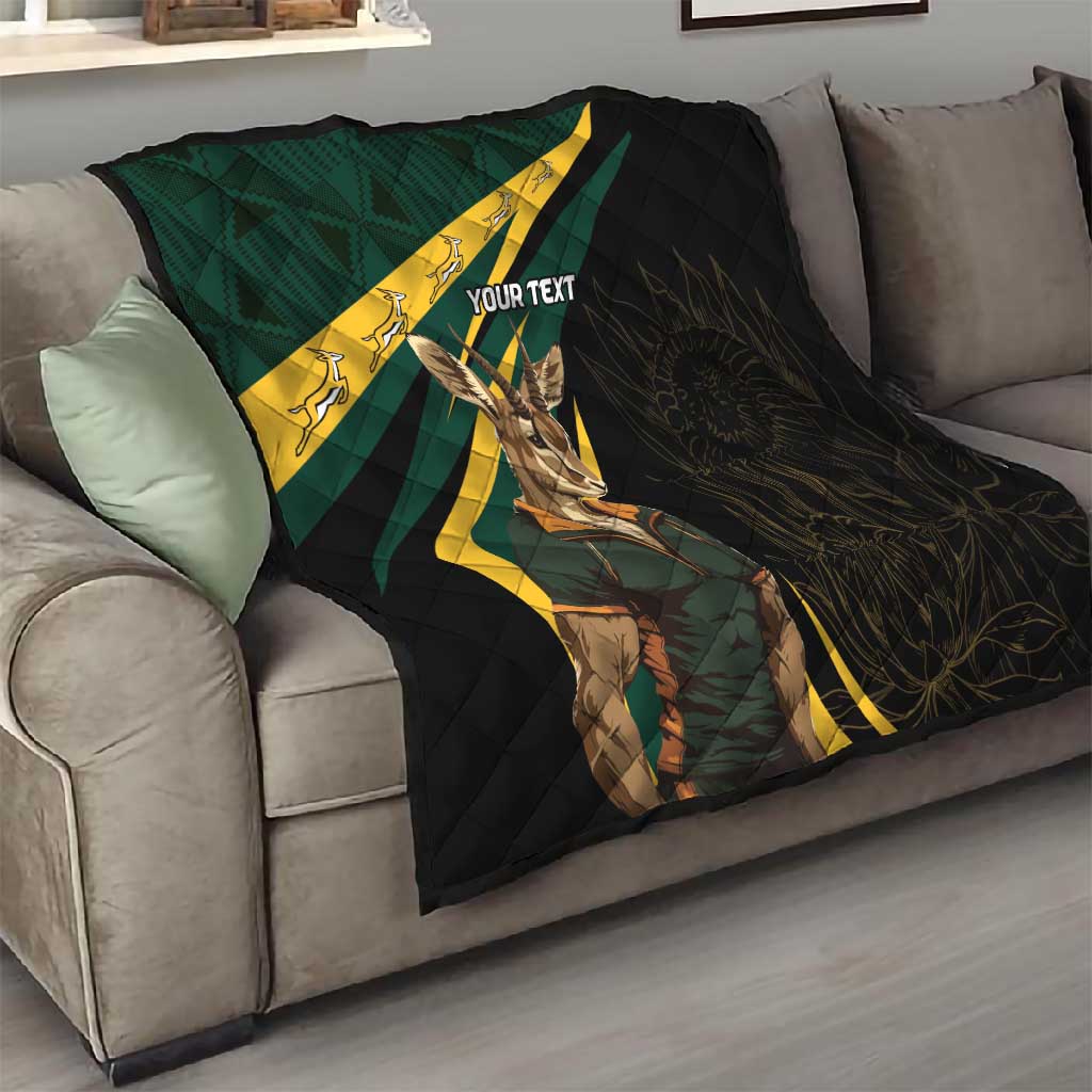 South Africa Bokke Personalised Quilt Mascot Dynamic LT7