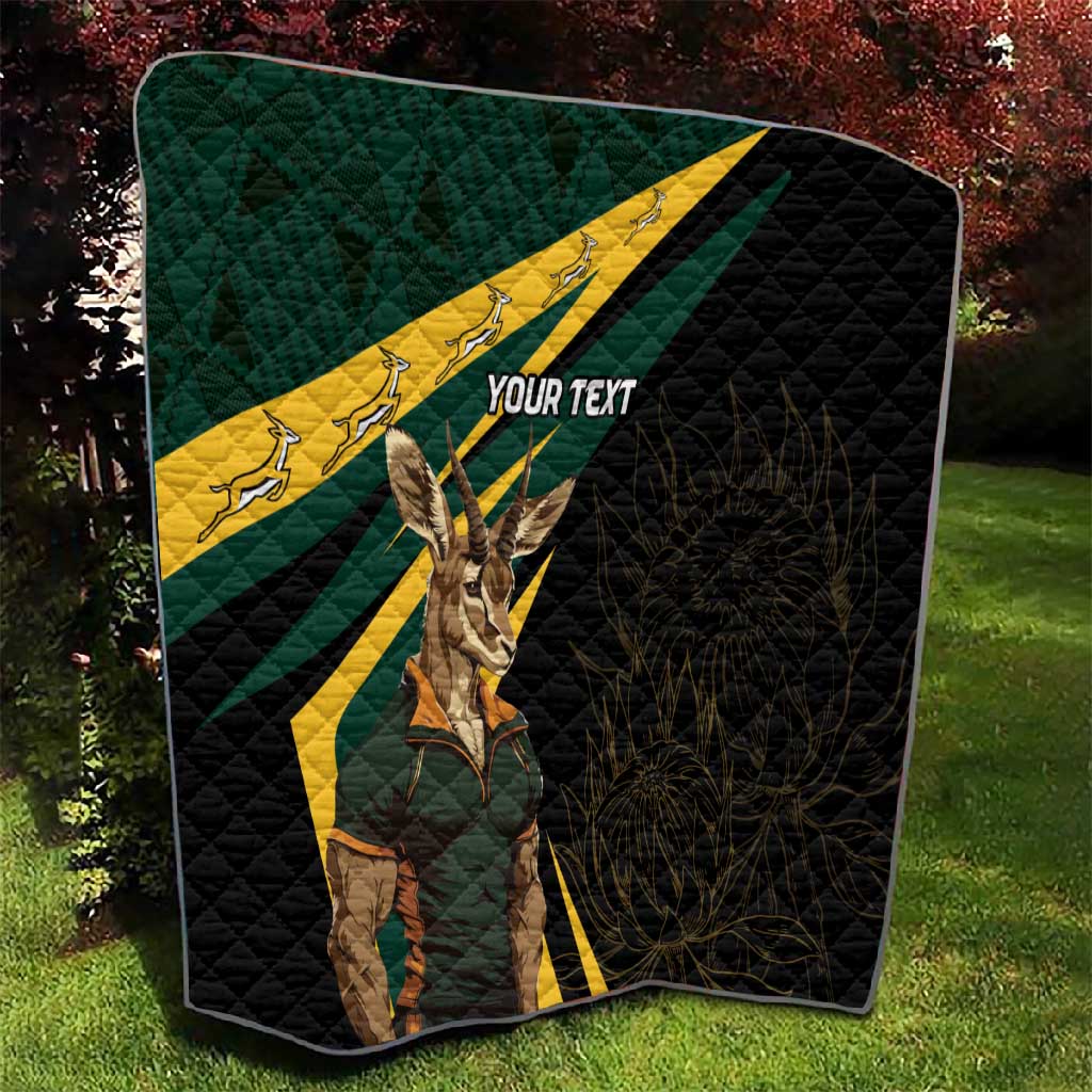 South Africa Bokke Personalised Quilt Mascot Dynamic LT7
