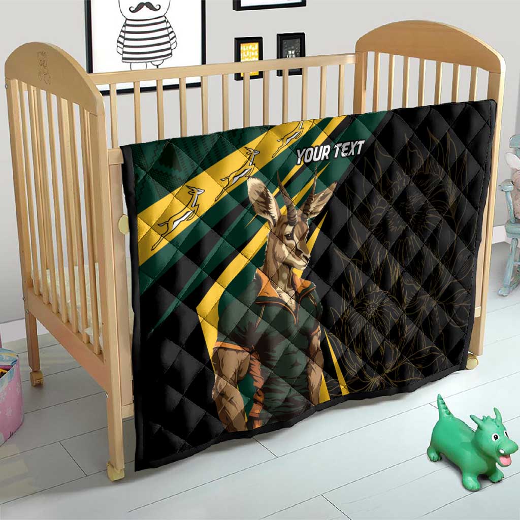 South Africa Bokke Personalised Quilt Mascot Dynamic LT7