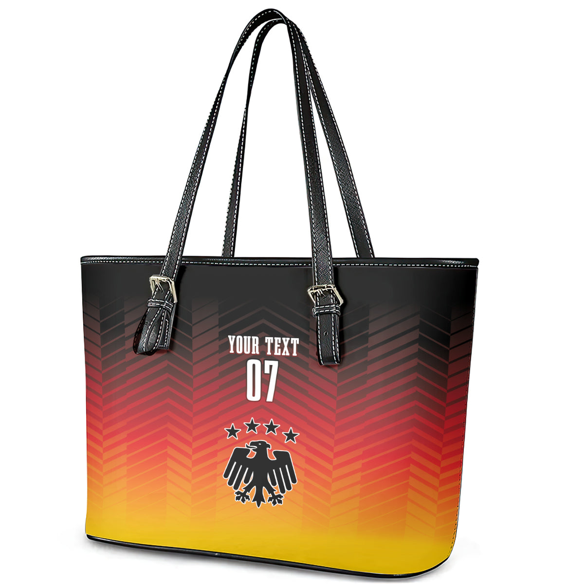 Germany Football Leather Tote Bag Nationalelf Dynamic LT7