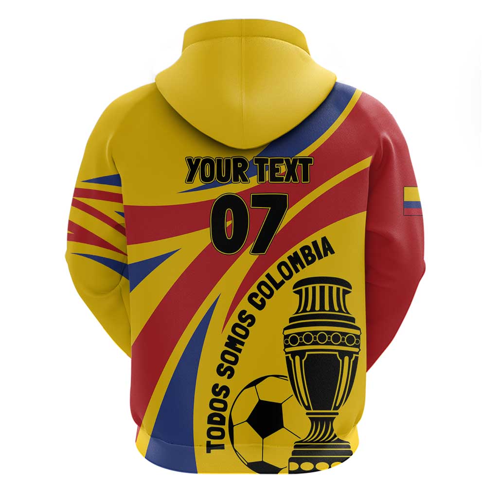 Colombia Football Custom Hoodie Todos Somos Colombia LT7