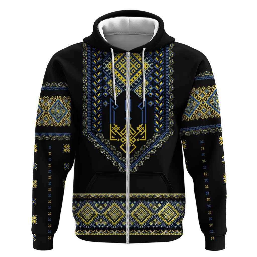 Ukraine Vyshyvanka Inspired Patterns Hoodie Ukraini Colors LT7