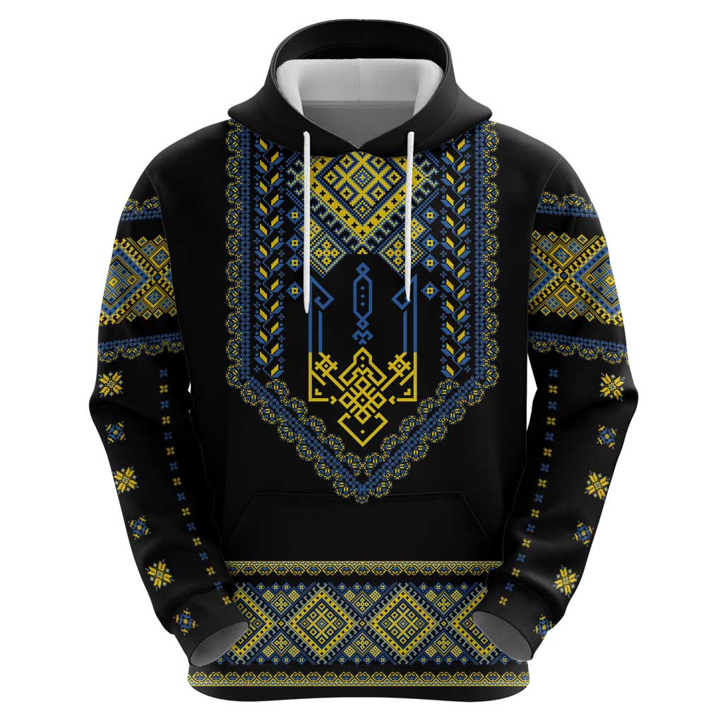 Ukraine Vyshyvanka Inspired Patterns Hoodie Ukraini Colors LT7