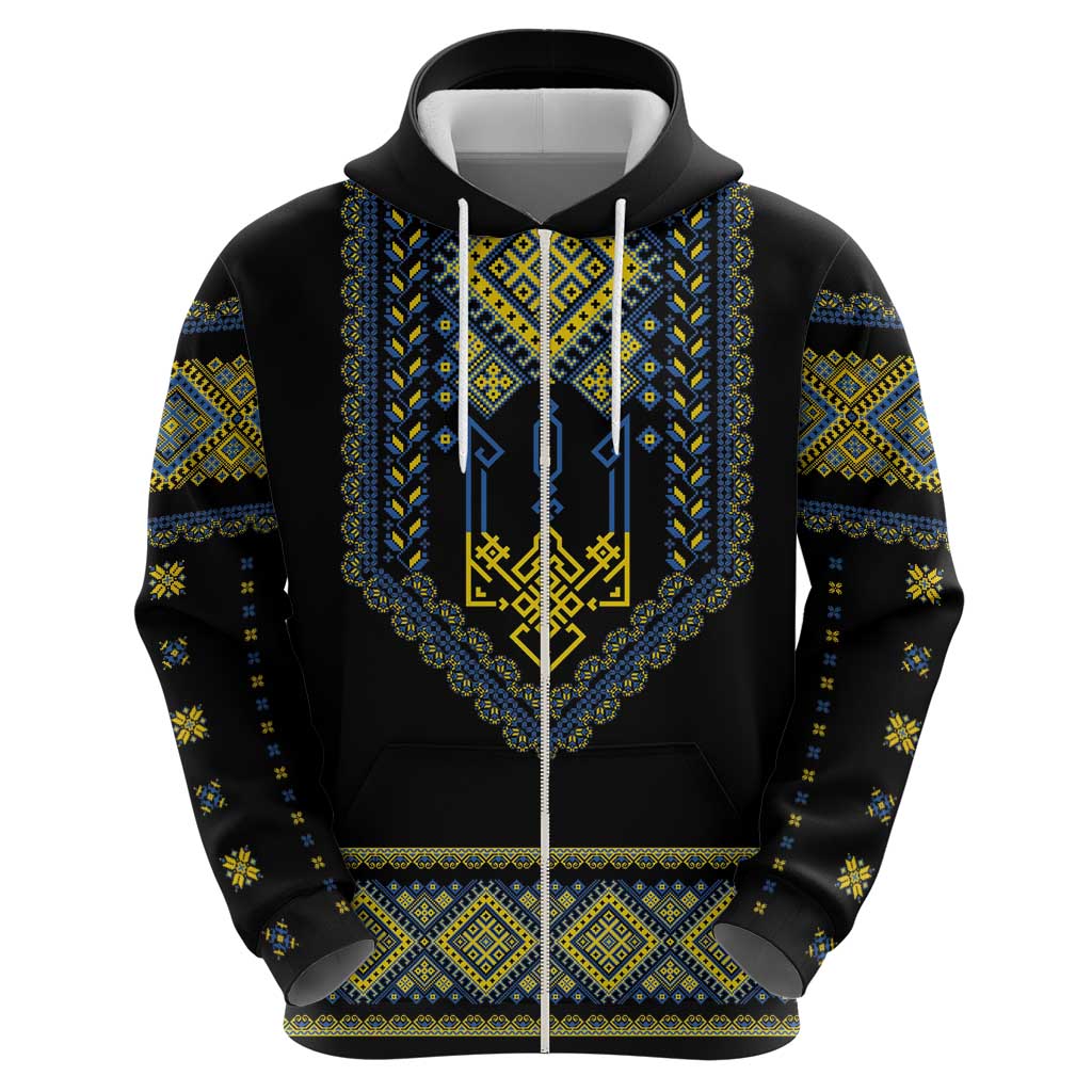 Ukraine Vyshyvanka Inspired Patterns Hoodie Ukraini Colors LT7