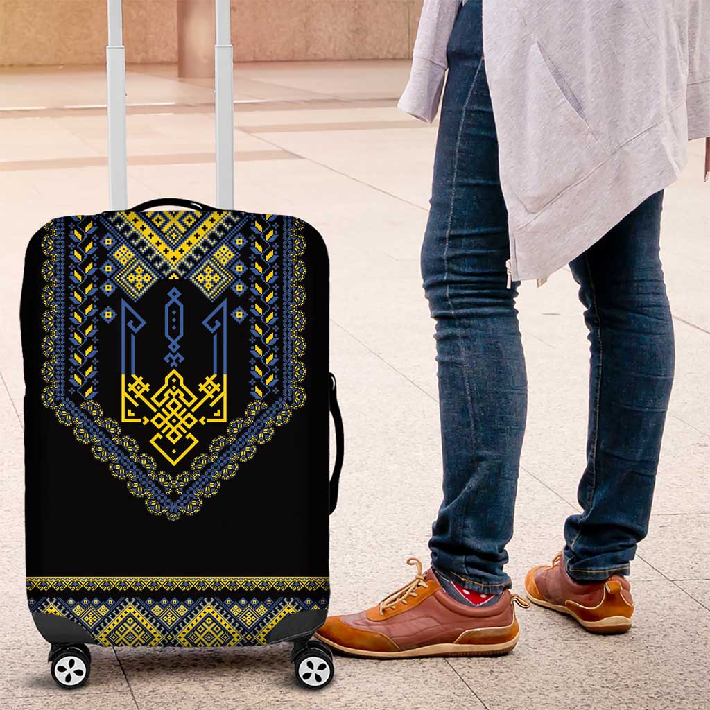 Ukraine Vyshyvanka Inspired Patterns Luggage Cover Ukraini Colors LT7