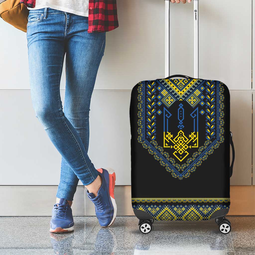 Ukraine Vyshyvanka Inspired Patterns Luggage Cover Ukraini Colors LT7