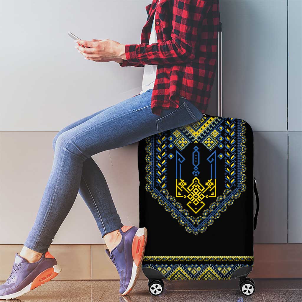 Ukraine Vyshyvanka Inspired Patterns Luggage Cover Ukraini Colors LT7