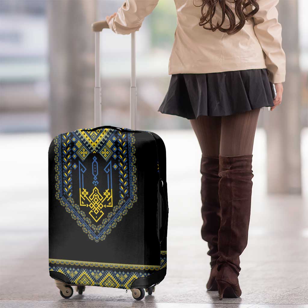 Ukraine Vyshyvanka Inspired Patterns Luggage Cover Ukraini Colors LT7