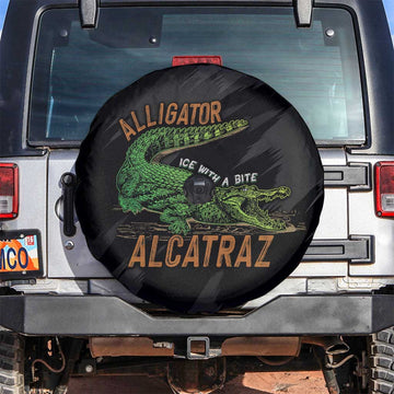Alligator Alcatraz Spare Tire Cover ICE With A Bite LT7