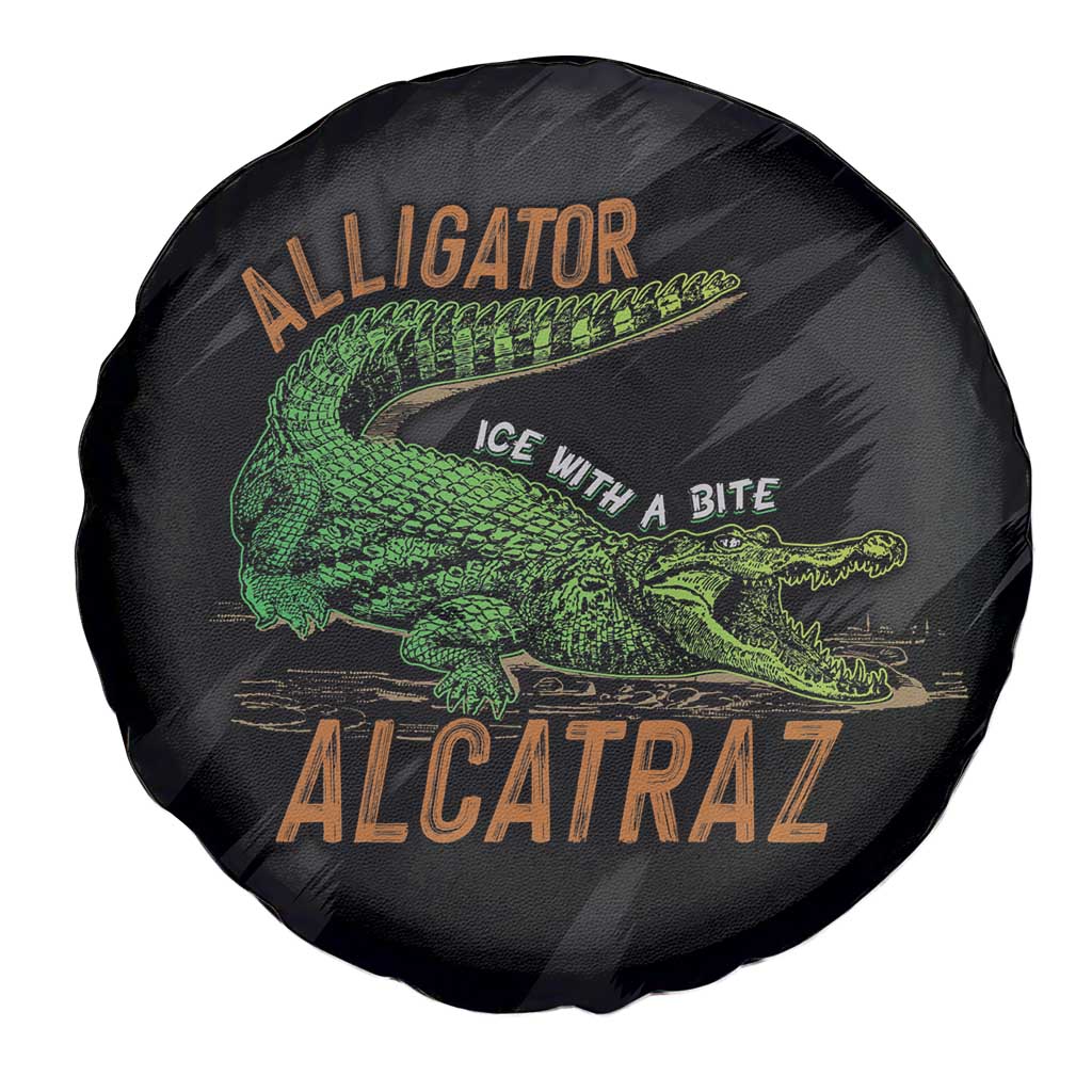 Alligator Alcatraz Spare Tire Cover ICE With A Bite LT7