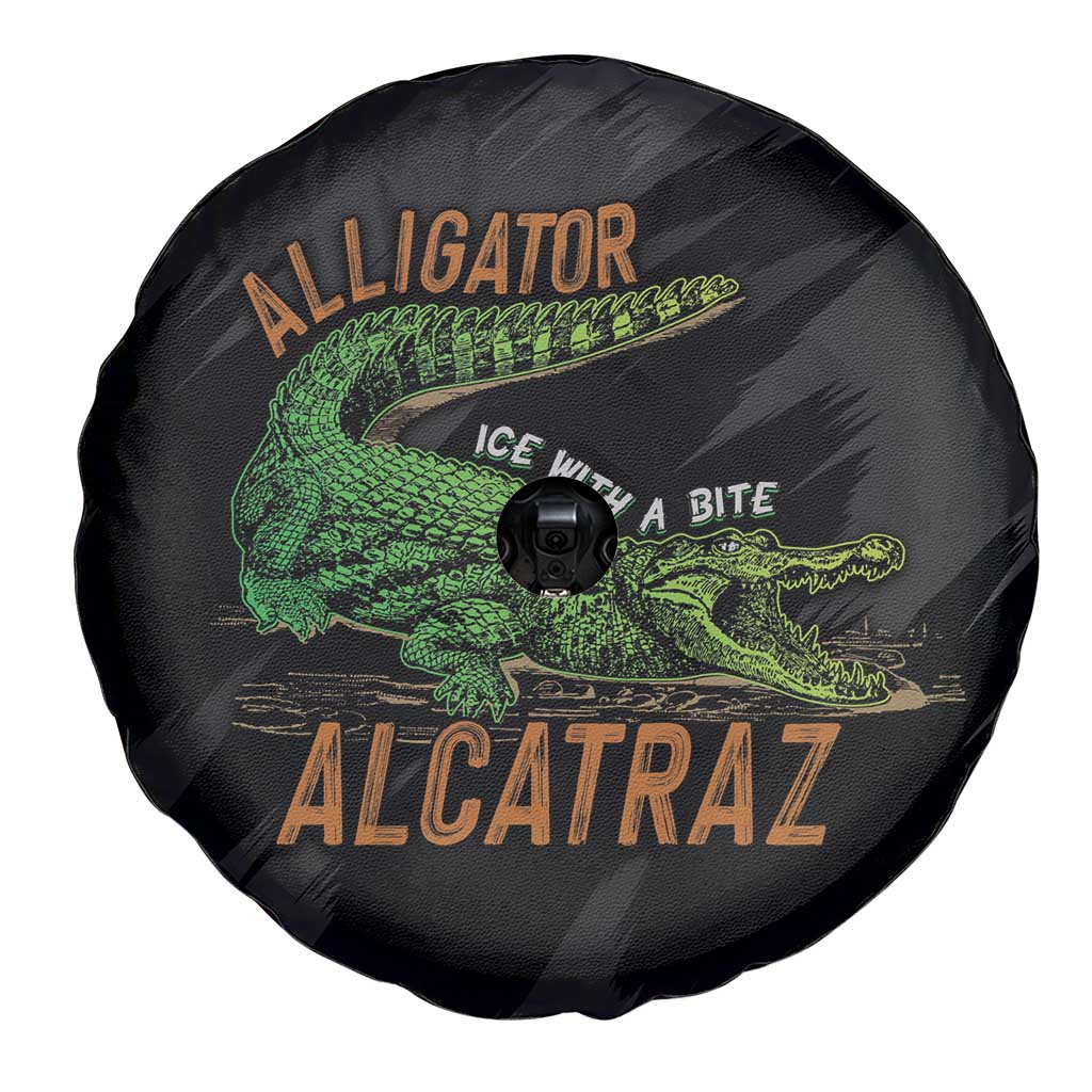 Alligator Alcatraz Spare Tire Cover ICE With A Bite LT7