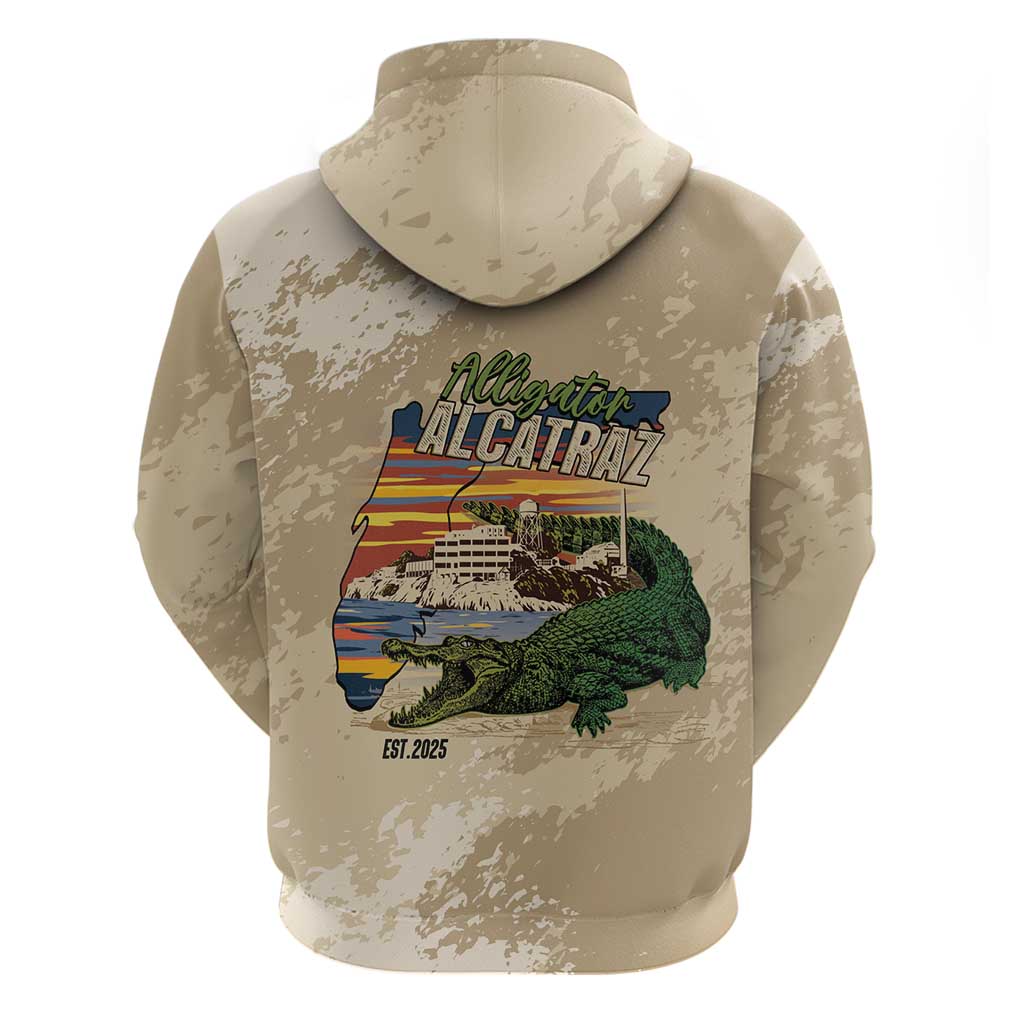 Alligator Alcatraz Retro Hoodie The Swamp LT7
