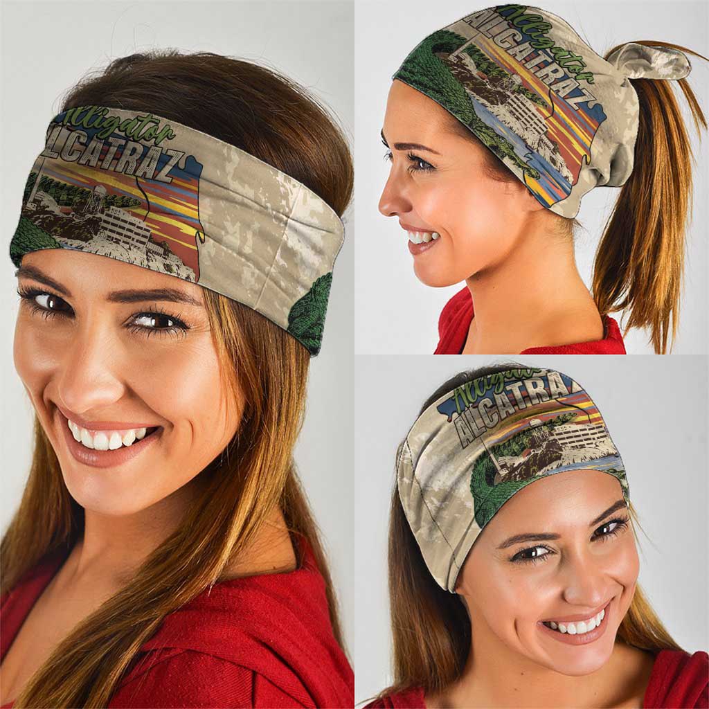 Alligator Alcatraz Retro Neck Gaiter The Swamp LT7