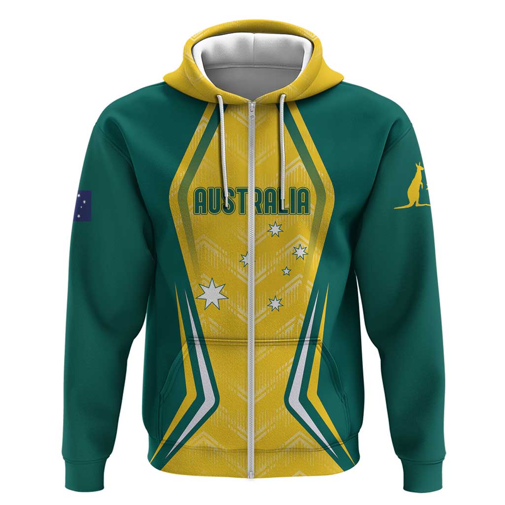 Australia 2024 Olympics Custom Hoodie Rise of the Roos LT7