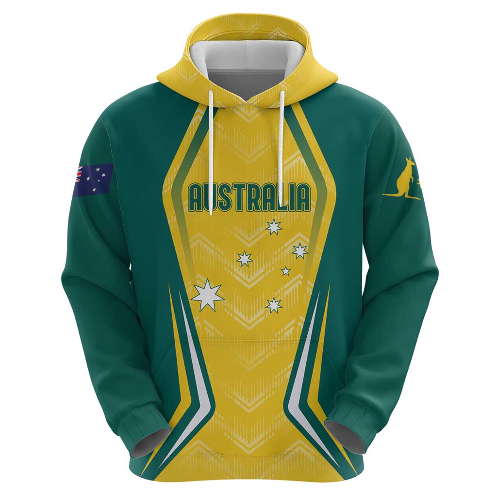 Australia 2024 Olympics Custom Hoodie Rise of the Roos LT7