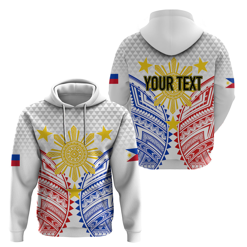 Custom Philippines Independence Day Hoodie Tribal Sun and Stars Ver 01 LT7