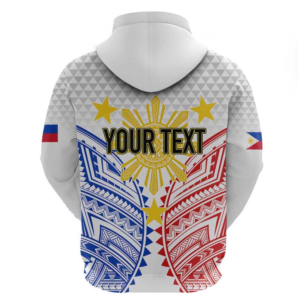 Custom Philippines Independence Day Hoodie Tribal Sun and Stars Ver 01 LT7