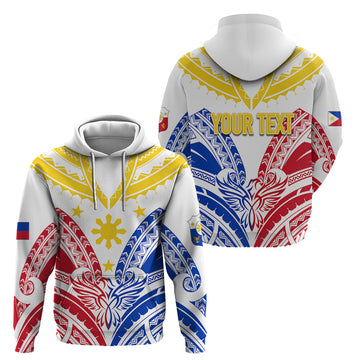 Custom Philippines Independence Day Hoodie Tribal Sun and Stars Ver 02 LT7