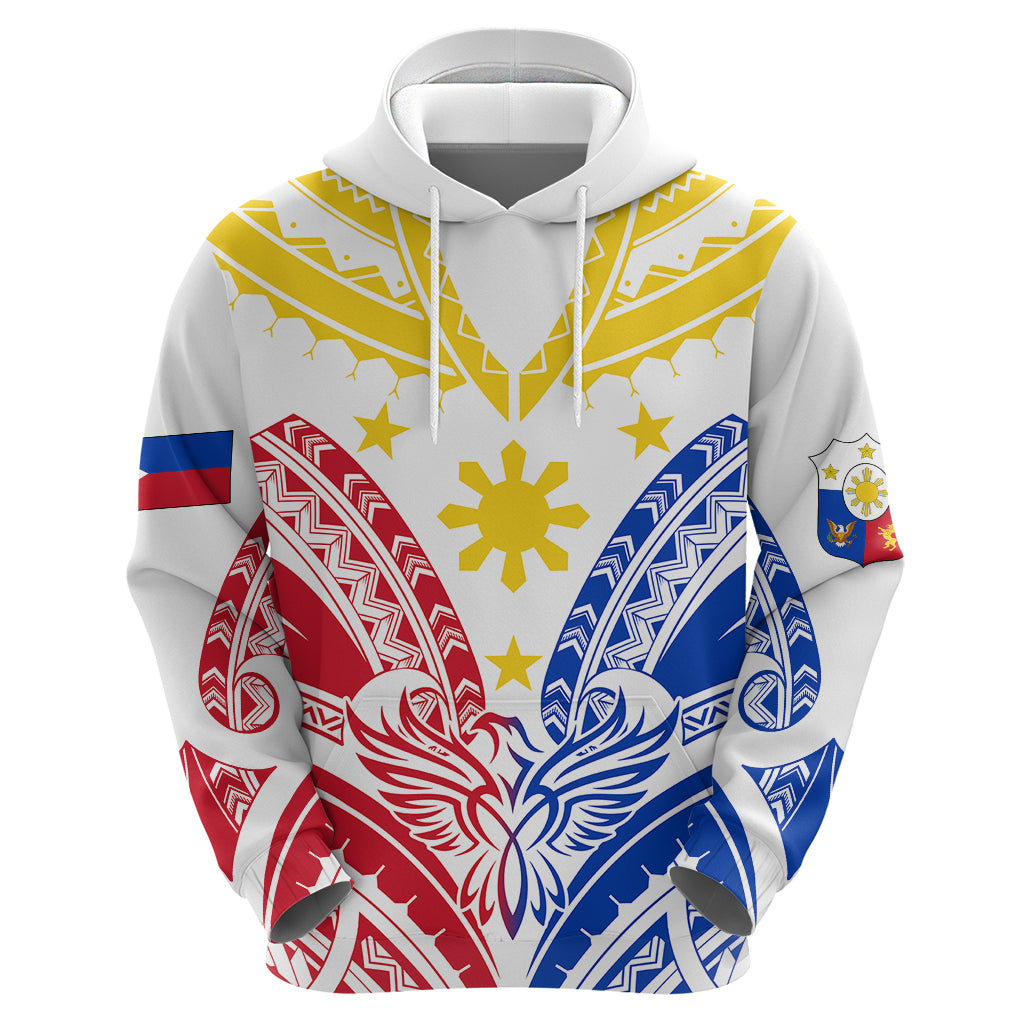 Custom Philippines Independence Day Hoodie Tribal Sun and Stars Ver 02 LT7
