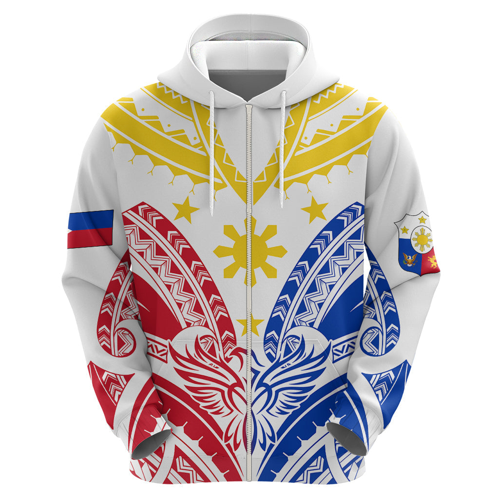 Custom Philippines Independence Day Hoodie Tribal Sun and Stars Ver 02 LT7