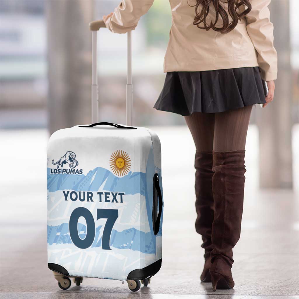 Argentina Rugby Los Pumas Custom Luggage Cover Traditional Colors LT7
