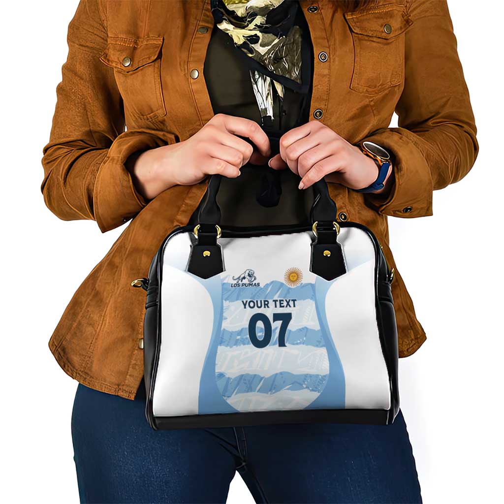 Argentina Rugby Los Pumas Custom Shoulder Handbag Traditional Colors LT7