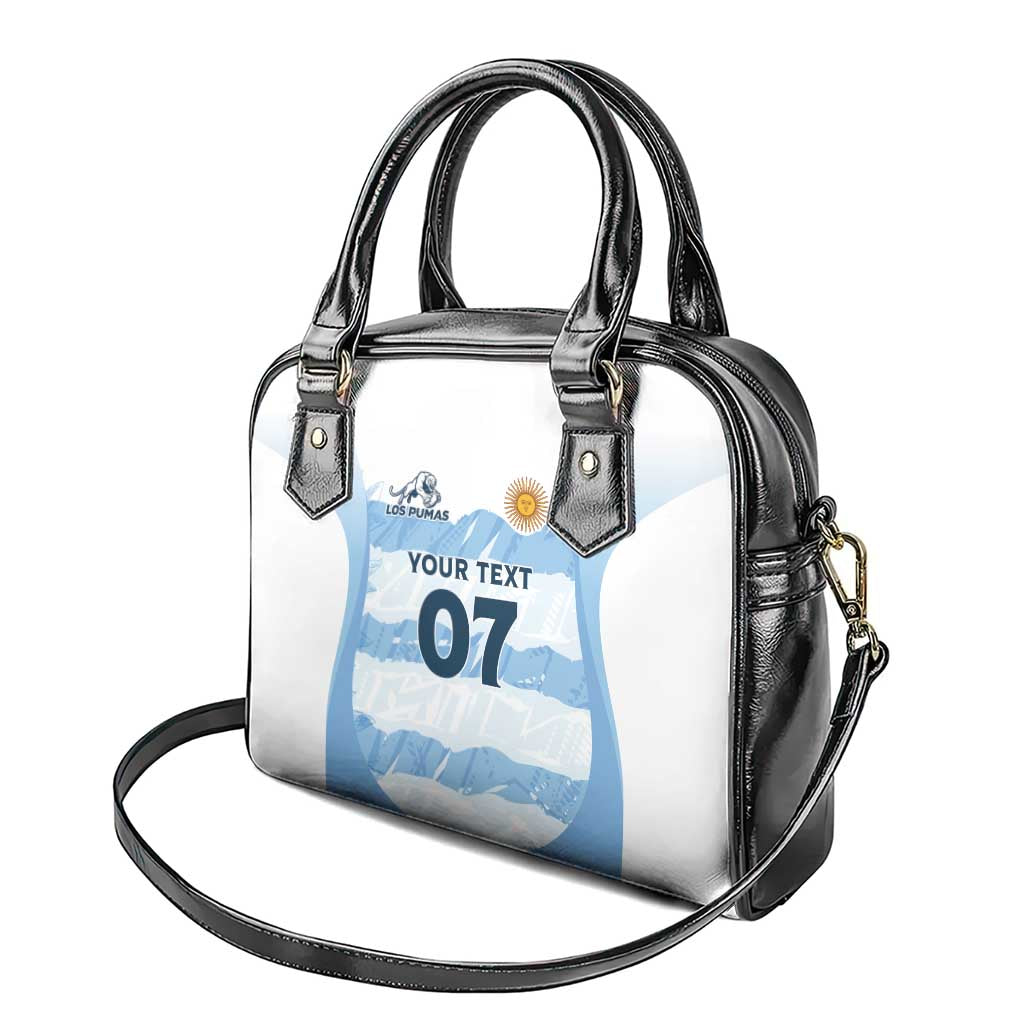 Argentina Rugby Los Pumas Custom Shoulder Handbag Traditional Colors LT7
