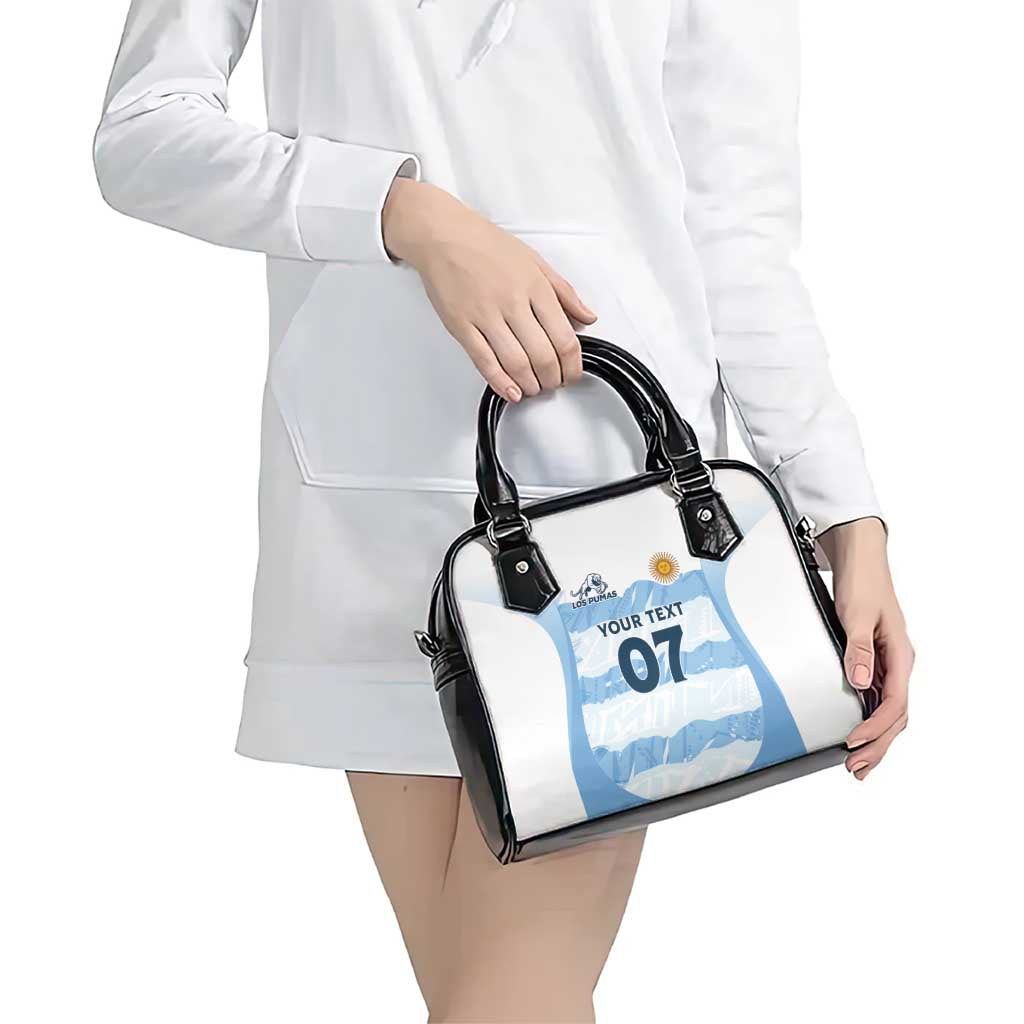 Argentina Rugby Los Pumas Custom Shoulder Handbag Traditional Colors LT7