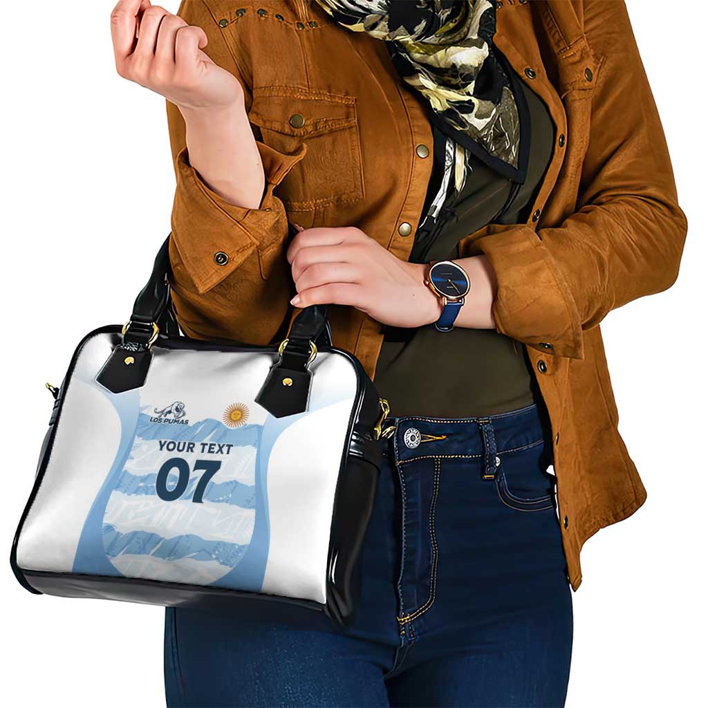 Argentina Rugby Los Pumas Custom Shoulder Handbag Traditional Colors LT7