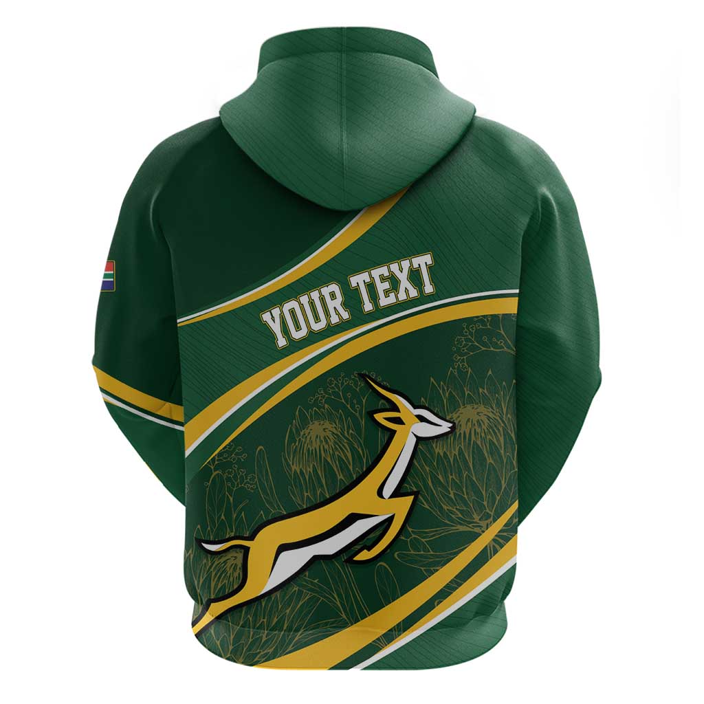 South Africa Rugby Personalized Bokke Hoodie Springboks - Stronger Together LT7