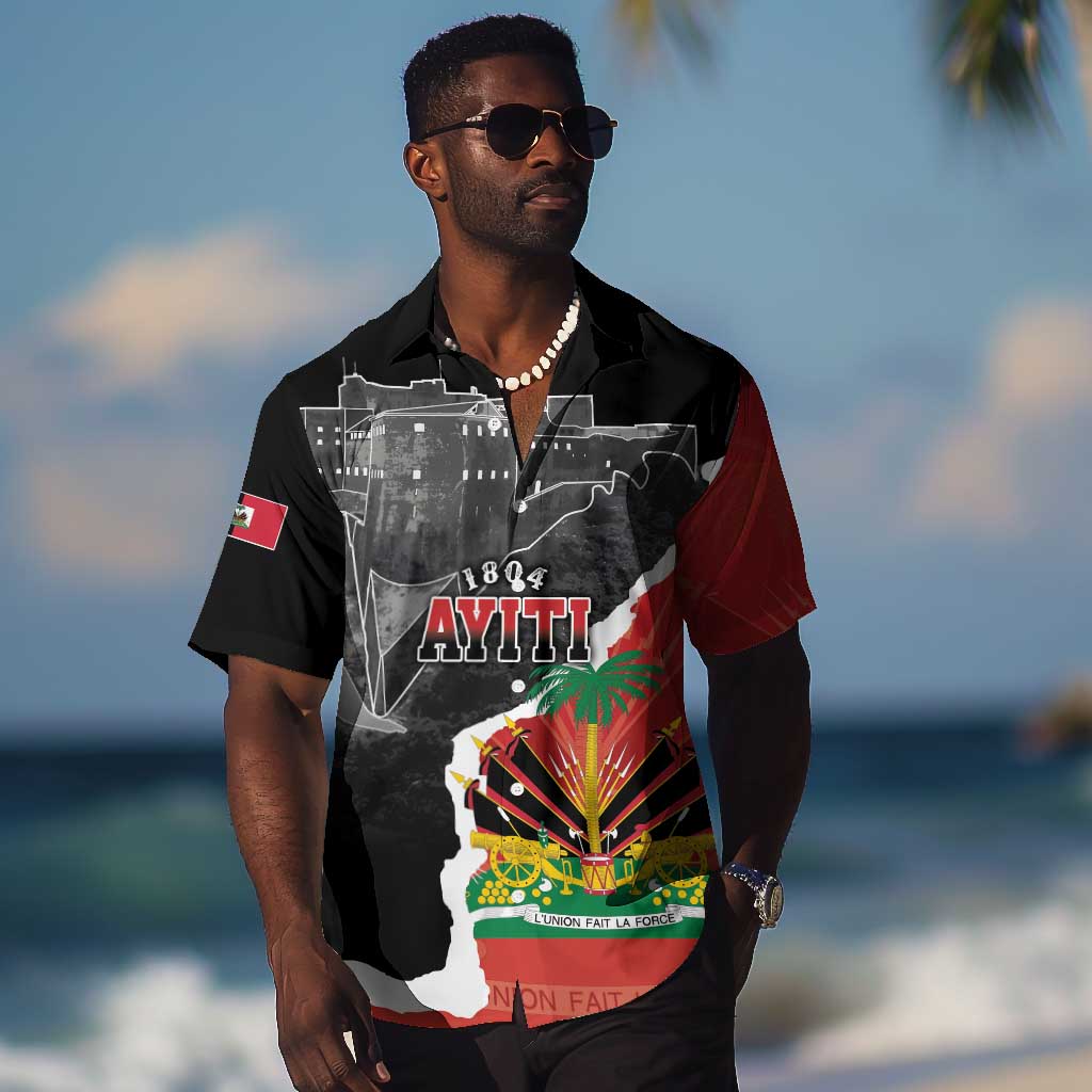 Personalized Haiti First Black Republic 1804 Hawaiian Shirt Ayiti Citadel Laferriere LT7