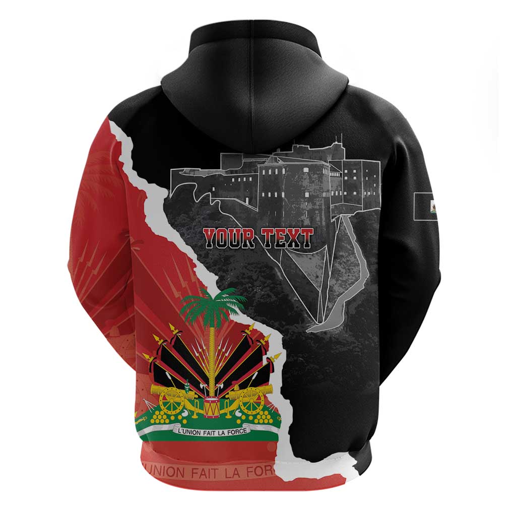Personalized Haiti First Black Republic 1804 Hoodie Ayiti Citadel Laferriere LT7