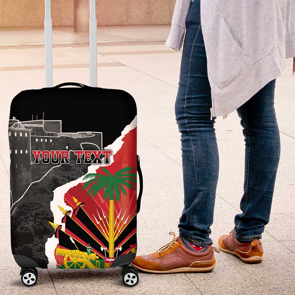 Personalized Haiti First Black Republic 1804 Luggage Cover Ayiti Citadel Laferriere LT7
