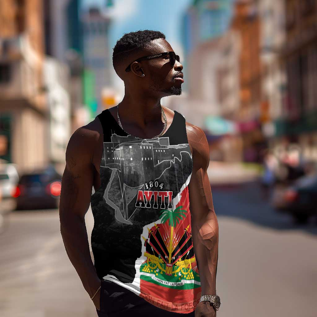 Personalized Haiti First Black Republic 1804 Men Tank Top Ayiti Citadel Laferriere LT7