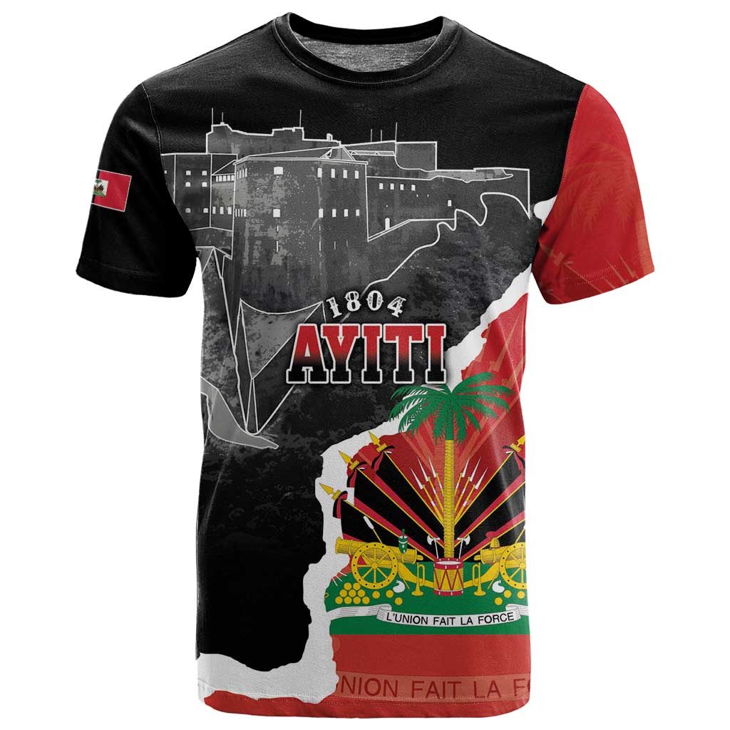 Personalized Haiti First Black Republic 1804 T shirt Ayiti Citadel Laferriere LT7