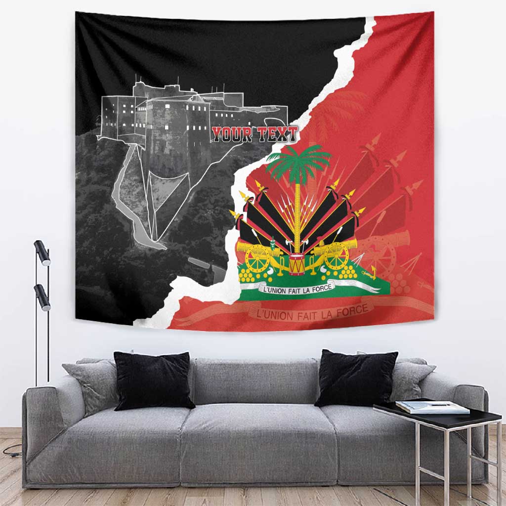 Personalized Haiti First Black Republic 1804 Tapestry Ayiti Citadel Laferriere LT7