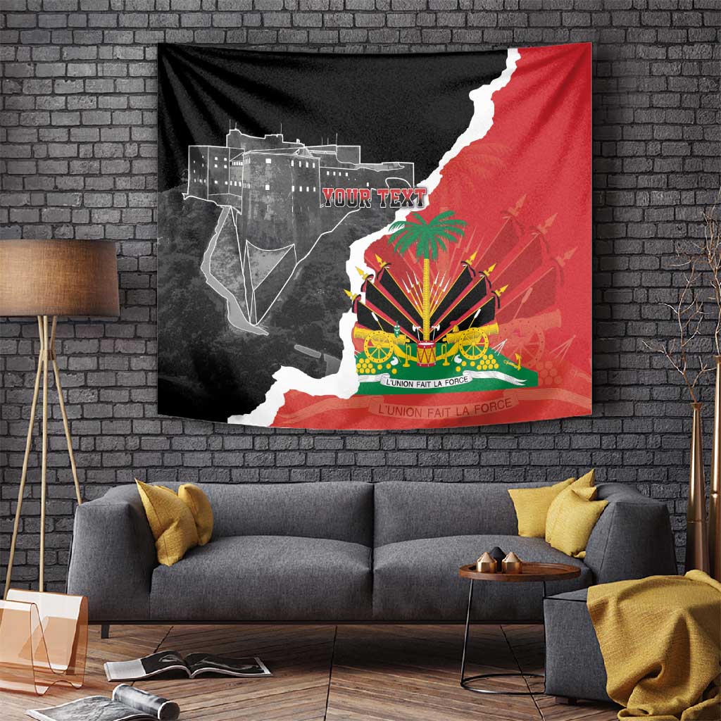 Personalized Haiti First Black Republic 1804 Tapestry Ayiti Citadel Laferriere LT7